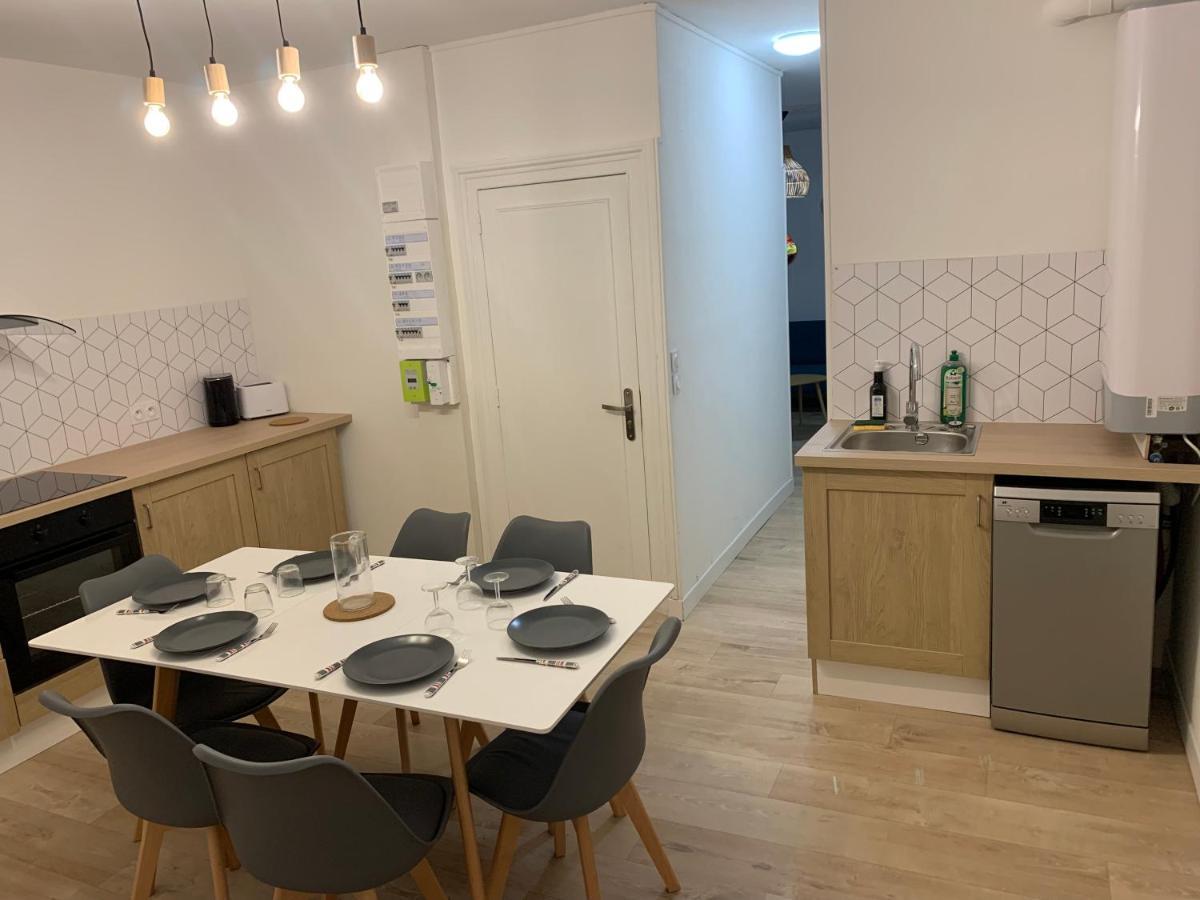 L Effet Mer 70M2 Avec 2 Chambres Doubles Avec Parking 1 Voiture Gratuit, Netflix Disney Plus Disponible Lits Faits A L Arrive Serviettes De Toilettes Fournies Dieppe Exterior photo